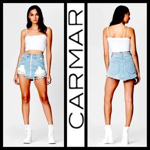 Carmar Larissa Beatrice Zip Front Skirt